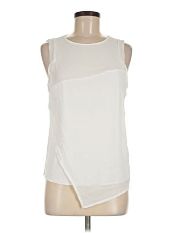 Zara W&B Collection Sleeveless Blouse (view 1)