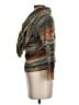Gilded Intent 100% Viscose Tweed Brown Cardigan Size S - photo 5