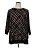 Anne Klein Black 3/4 Sleeve Blouse Size 1X - photo 1
