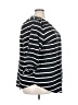 Torrid Stripes Black 3/4 Sleeve Blouse Size 3X Plus (3) - photo 4