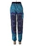 Assorted Brands Paisley Blue Casual Pants Size S - photo 2