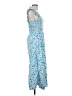 Draper James 100% Cotton Floral Blue Casual Dress Size M - photo 4