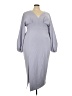 ASOS Gray Casual Dress Size 18 - photo 1