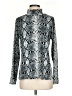 Ethyl Silver Long Sleeve Turtleneck Size S - photo 1