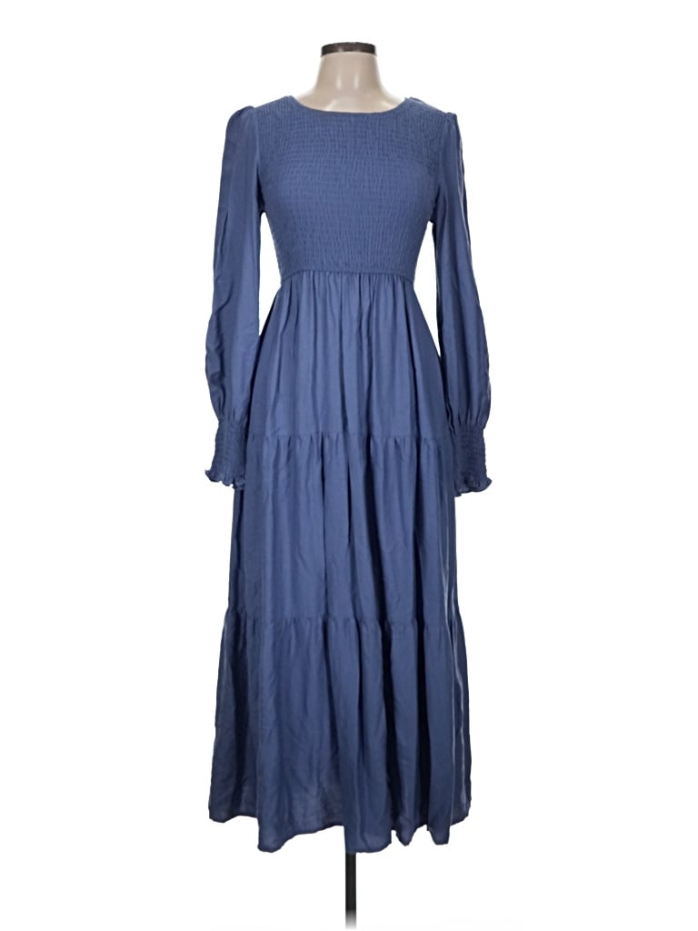 Pre-owned Zesica Casual Dress In Blue