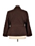 Larry Levine 100% Polyester Brown Blazer Size 22W - photo 2