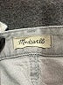 Madewell 100% Cotton Silver Denim Shorts Size 26 waist - photo 3