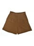 Madewell 100% Polyester Solid Brown Khaki Shorts Size 2 - photo 1