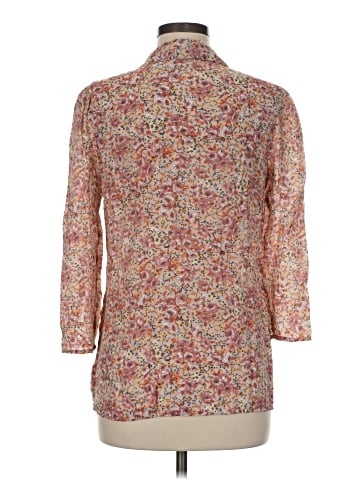 Indigo Rose 3/4 Sleeve Blouse (view 2)