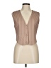 Ser.O.Ya 100% Polyester Brown Vest Size M - photo 1