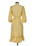 Max Studio Yellow Casual Dress Size XS - photo 2