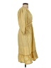 Max Studio Yellow Casual Dress Size XS - photo 4