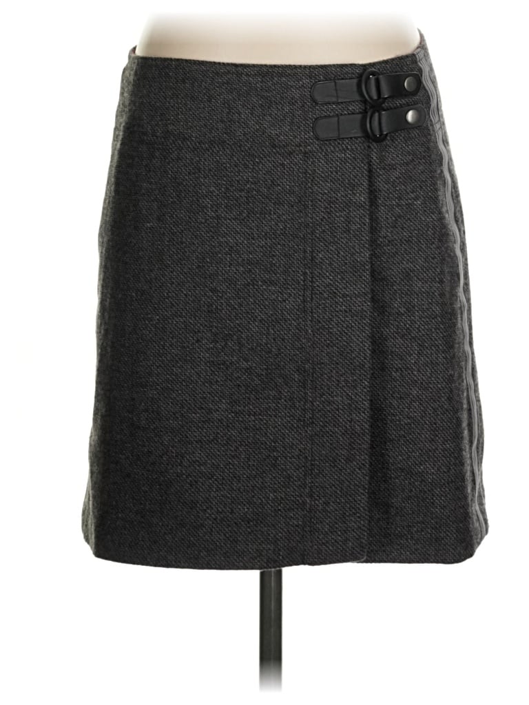 Pre-owned Prana Formal Skirt In Gray