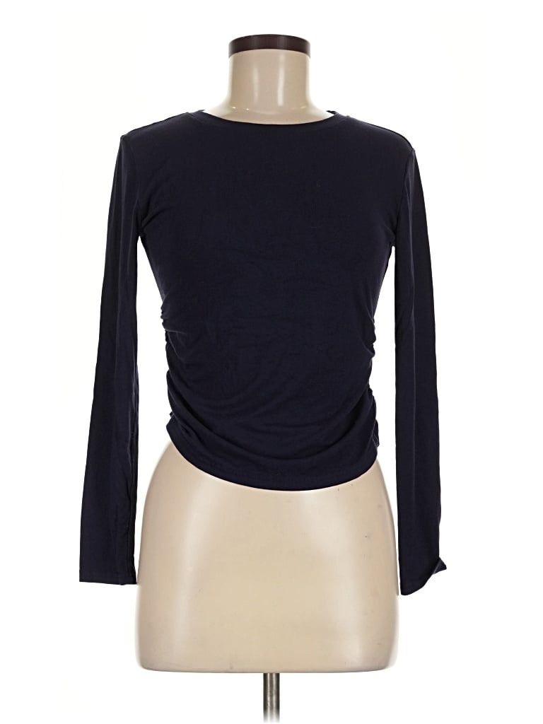 Pre-owned Assorted Brands Long Sleeve T-shirt In Blue