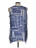 Signature Studio Blue Sleeveless Blouse Size L - photo 2