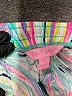 Lilly Pulitzer 100% Rayon Print Blue Shorts Size L - photo 3