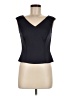 Kay Unger Black Sleeveless Blouse Size 6 - photo 1