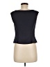 Kay Unger Black Sleeveless Blouse Size 6 - photo 2