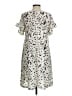 Staccato Animal Print Silver Casual Dress Size S - photo 2