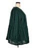 BLOOMCHIC 100% Polyester Green 3/4 Sleeve Blouse Size 22 - 24 - photo 4