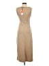 Cider Solid Tan Cocktail Dress Size S - photo 2