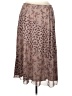 Arula Animal Print Brown Casual Skirt Size 1X - photo 1