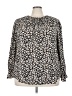Unbranded 100% Polyester Black Long Sleeve Blouse Size 3X - photo 1