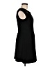 Spense Solid Black Casual Dress Size 8 (petite) - photo 4