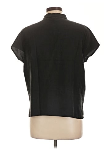 Eileen Fisher Short Sleeve Silk Top (view 2)