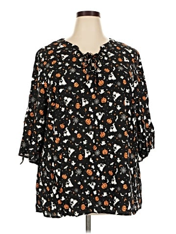 BLOOMCHIC 3/4 Sleeve Blouse (view 1)