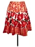 Peter Nygard Print Red Casual Skirt Size 8 - photo 1