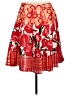 Peter Nygard Print Red Casual Skirt Size 8 - photo 2