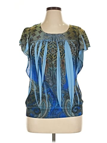 Apt. 9 Short Sleeve Blouse (view 1)