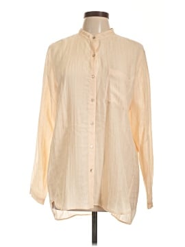 Eileen Fisher Long Sleeve Silk Top (view 1)