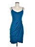 Zalalus Solid Blue Cocktail Dress Size M - photo 1