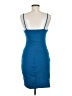 Zalalus Solid Blue Cocktail Dress Size M - photo 2