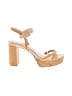 RAYE Tan Heels Size 9 1/2 - photo 1