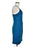 Zalalus Solid Blue Cocktail Dress Size M - photo 4