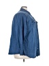 Torrid 100% Cotton Blue Long Sleeve Button-Down Shirt Size 4X Plus (4) - photo 4