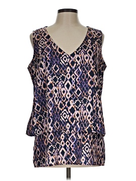 Dg^2 By Diane Gilman Sleeveless Blouse
