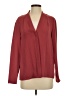 Babaton 100% Polyester Burgundy Long Sleeve Blouse Size S - photo 1