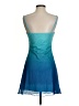 Unbranded Color Block Blue Cocktail Dress Size S - photo 2