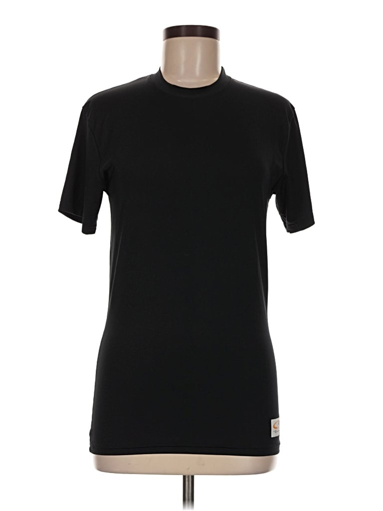 Pre-owned C9 By Champion Short Sleeve Top Black Crew Neck Tops