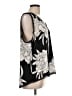 Halogen 100% Polyester Black Sleeveless Blouse Size XXL - photo 4