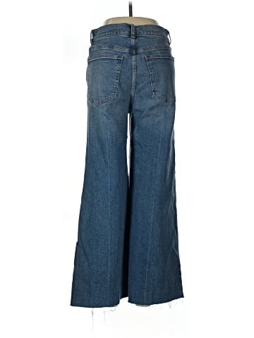 Madewell Flared Wide-Leg Crop Jeans in Oneida Wash (view 2)