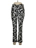 Roz & Ali Floral Black Casual Pants Size 14 - photo 1
