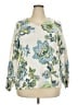 Lane Bryant Floral Ivory Pullover Sweater Size 18 - 20 Plus - photo 1