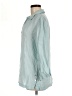St. Tropez West Teal Long Sleeve Polo Size M - photo 5