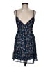 Speechless Paisley Blue Cocktail Dress Size M - photo 1