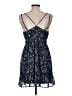 Speechless Paisley Blue Cocktail Dress Size M - photo 2